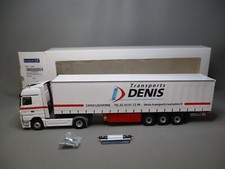 DV11106 CAMION ELIGOR 1/43 MERCEDES ACTROS MP3 SEMI TAUTLINER  DENIS 114671
