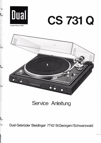 Manuel service pour dual cs - manuel,