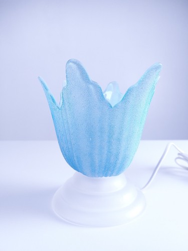 Lampe poser verre tulipe - lampe,