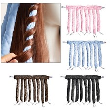 Doux sans chaleur bigoudis outils de coiffure magiques fer à friser huit