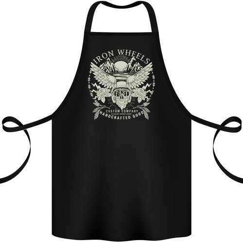 Tablier coton pour motard - pour,