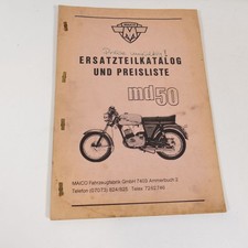 Maico MD 50 Liste Des Pièces