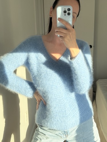 Sandro paris blue angora - 70%,