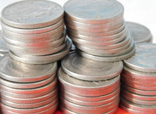 LOT 100 pièces monnaie