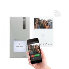 Comelit Immotec - 8451V/BM - KIT Vidéo QUADRA ET MINI WI-FI interphone platine 