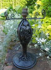 Ancien PIED DE LAMPE art-déco