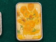 PINS PIN ARTISTE PEINTRE ART VAN GOGH 1889 LES TOURNESOLS