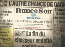 FRANCE SOIR 1989 - SALON DU