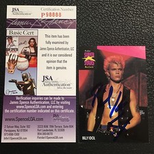 BILLY IDOL 1991 PRO SET SUPER