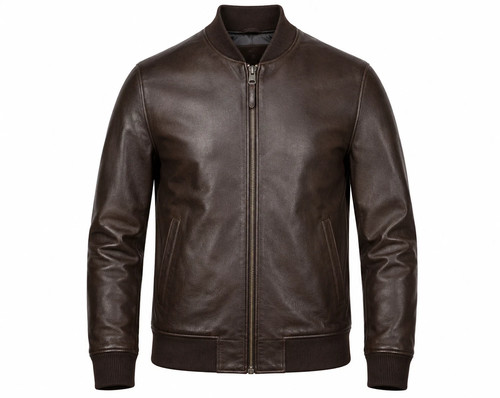 Blouson bomber cuir - bomber,