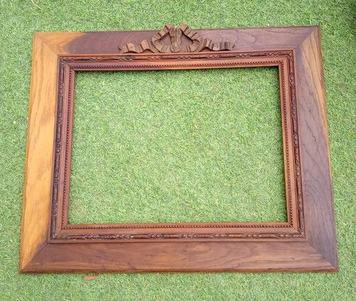 Ancien cadre bois noeud 55 - cadre, a