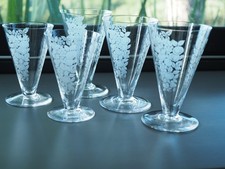 Lot verres anciens art - lot, 5