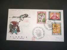 ENVELOPPE PREMIER JOUR - ALGERIE -1968.