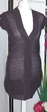 Vêtement femme : Robe pull hivers violette NEUVE - T : 38 *