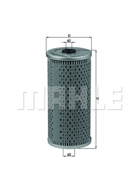 Filtre huile knecht pour - filtre, à
