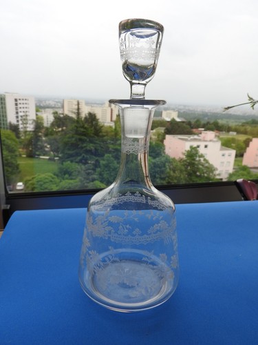 Ancienne carafe cristal - en,