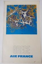 Pagès Air France Grèce Circa