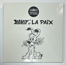 PIECE DE 50 EURO EN ARGENT (2015) ASTERIX ET LA PAIX (IDEFIX) MONNAIE DE PARIS