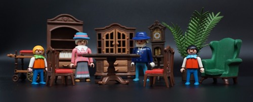 Playmobil ancien salon