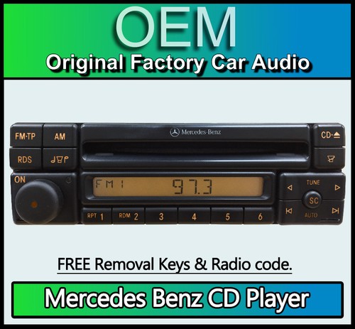 Lecteur mercedes autoradio - lecteur, cd