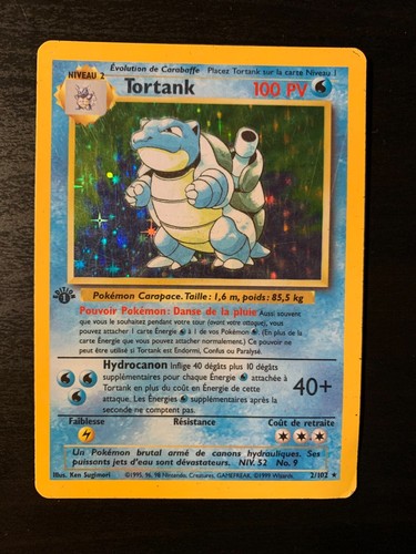 Carte pokémon tortank 2 102 - carte, :