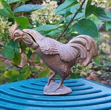 ANCIEN CENDRIER ZOOMORPHE COQ