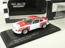 PORSCHE 911 RSR 2.8 TEST CAR PAUL RICARD 1972 MINICHAMPS 1:43