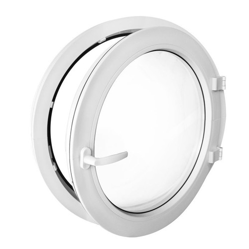 Fenêtre ronde blanche - , la