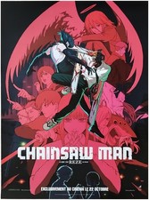 CHAINSAW MAN Affiche Cinéma