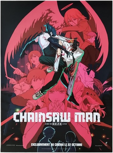 Chainsaw man affiche - chainsaw,
