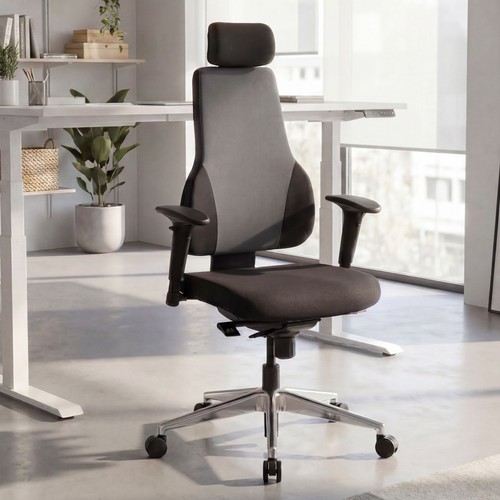 Finebuy chaise bureau tissu - chaise,