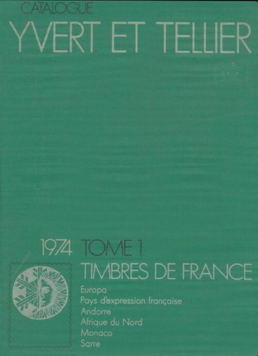 Catalogue yvert tellier - yvert, et