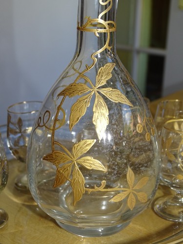 Ancien service liqueur - service,