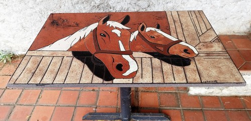 Très belle table lave - très, de