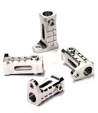 Support de rails alu Argent