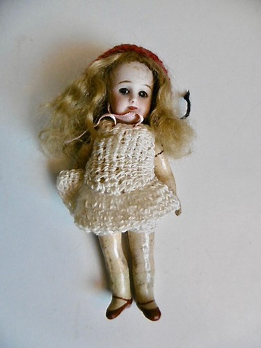 Poupée mignonnette ancienne - mignonnette,