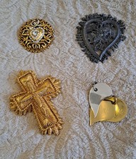 🎄🎅  Lot de 4 Broches