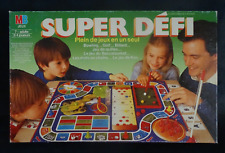 SUPER DEFI Jeu de Société MB 1986 Complet - multi jeux rétro vintage Collector