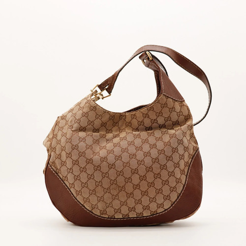 Sac gucci hobo - charlotte, toile