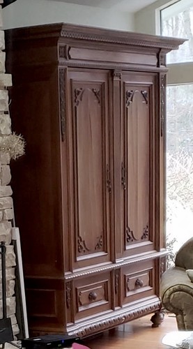 Antique italian mahoganywood - antique,