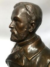 SCULPTURE BUSTE /LOUIS PASTEUR/SIGNÉ A.JOLIVEAUX 19è/patine Bronze Médaille