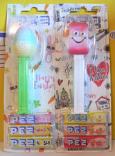 LOT DE 2 PEZ NEUFS SOUS BLISTER / HORS COMMERCE /  PORT OFFERT + 1 PEZ SURPRISE