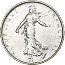 Monnaie, France, Semeuse, 5 Francs, 1963, Paris, SUP+, Argent, Gadoury:770