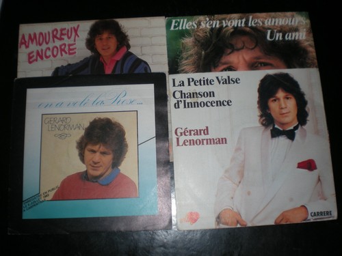 Lot vinyles tours - 4, 45