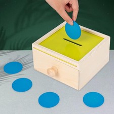 Ensemble de Blocs en Bois Jouets Montessori Educatif Carotte Encastrement Jeux