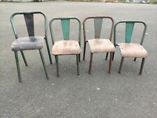 Anciennes Chaises Enfants Tolix/déco industrielle/déco indus/old children chairs