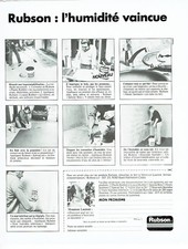 Publicité Advertising 028  1984   Rubson  l'humidité vaincue