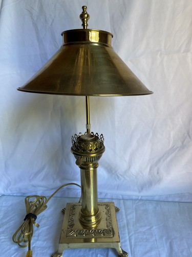 Vintage brass desk lamp orient - vintage,