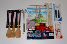 Lot Déstockage 12 Accessoires Cuisine Spatule Rose Thermomètre Frigo Décapsuleur