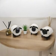Support Rouleau de Papier Toilette-Design Mouton Amusant | Shaun the Sheep 3in1